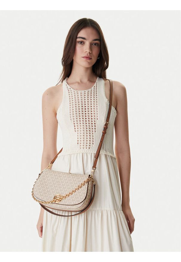 MICHAEL Michael Kors Torebka 30R6GY5S2B Écru. Kolor: kremowy. Materiał: skórzane