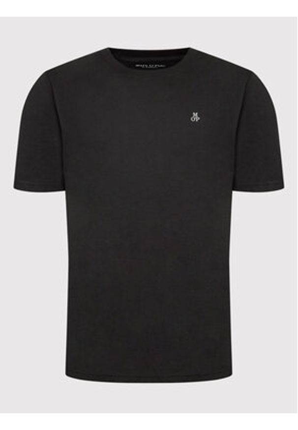 Marc O'Polo T-Shirt B21 2012 51054 Czarny Regular Fit. Typ kołnierza: polo. Kolor: czarny. Materiał: bawełna