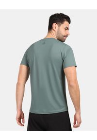 Męska koszulka techniczna Kilpi TODI-M. Kolor: zielony. Sport: bieganie #2