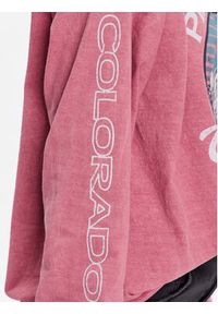 BDG Urban Outfitters Bluza BDG PIKES PEAKS SKATE LS 76471234 Różowy Oversize. Kolor: różowy. Materiał: bawełna #5