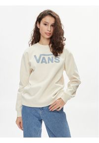 Vans Bluza Classic V Bff Crew VN000A5Q Beżowy Regular Fit. Kolor: beżowy. Materiał: bawełna, syntetyk