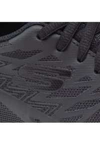 skechers - Skechers Sneakersy Quick Sprint 403769L/BBK Czarny. Kolor: czarny. Materiał: materiał. Sport: bieganie #6
