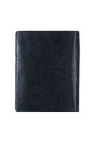 Wittchen - Męski portfel skórzany duży. Kolor: niebieski. Materiał: skóra #4