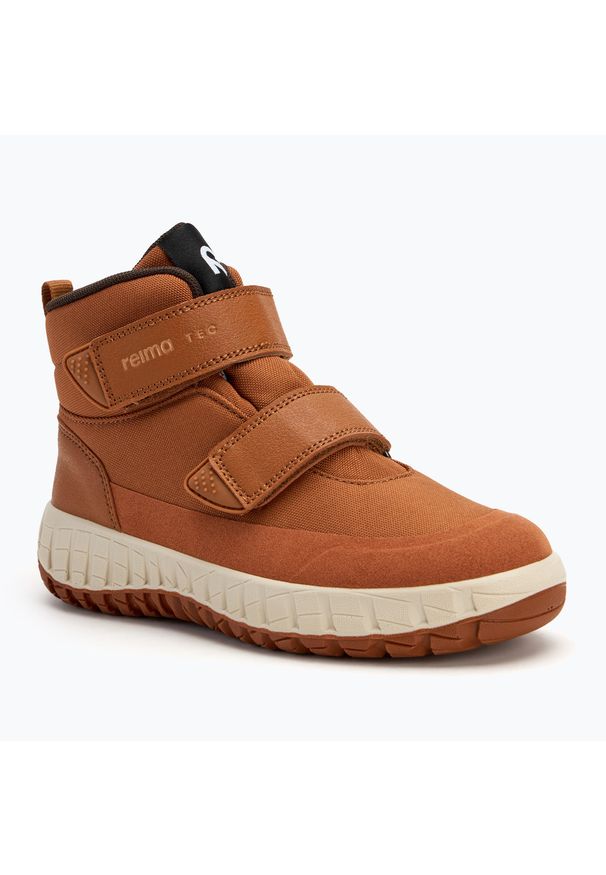 Buty dziecięce Reima Patter 2.0 cinamon. Kolor: brązowy