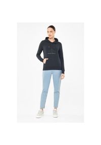 Bluza z kapturem damska Viking Panaka Hoodie Bamboo. Typ kołnierza: kaptur. Kolor: niebieski