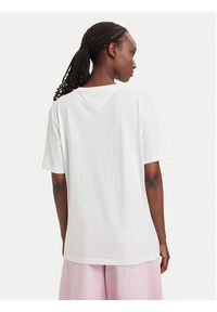 Tommy Jeans T-Shirt Novelty DW0DW23159 Biały Relaxed Fit. Kolor: biały. Materiał: bawełna #4