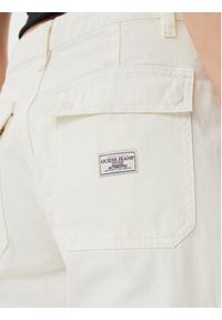 Guess Jeans Jeansy W4YB61 WGCV1 Écru Straight Leg #4