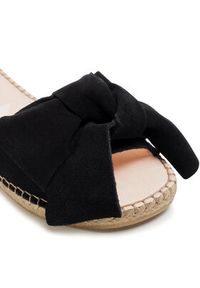 Manebi Espadryle Sandals With Bow K 1.0 J0 Czarny. Kolor: czarny. Materiał: zamsz, skóra #7