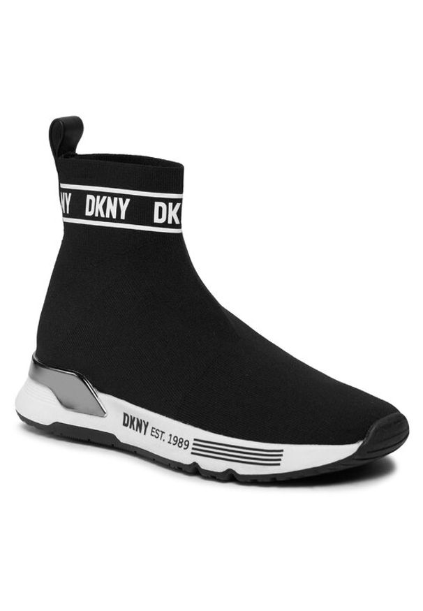 DKNY Sneakersy Neddie K3387121 Czarny. Kolor: czarny