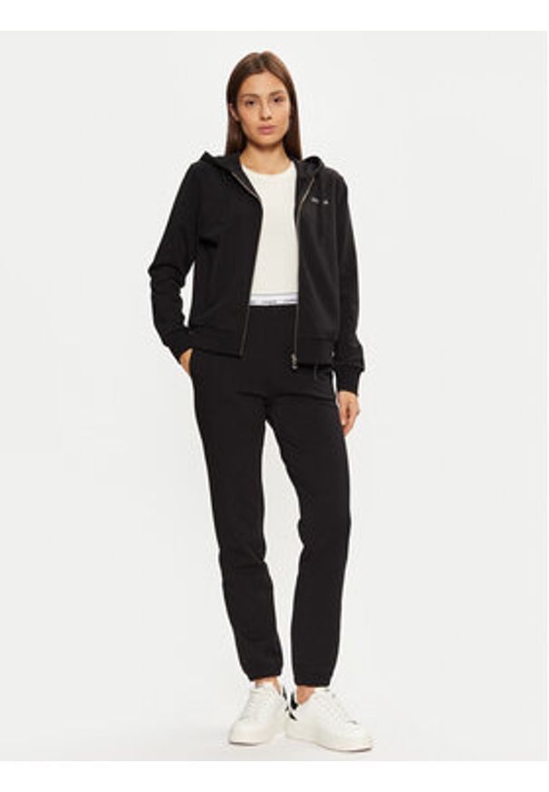 Guess Bluza O5RQ01 KCO31 Czarny Regular Fit. Kolor: czarny. Materiał: bawełna