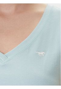 Mustang T-Shirt Beverly 1016517 Zielony Slim Fit. Kolor: zielony. Materiał: bawełna #6