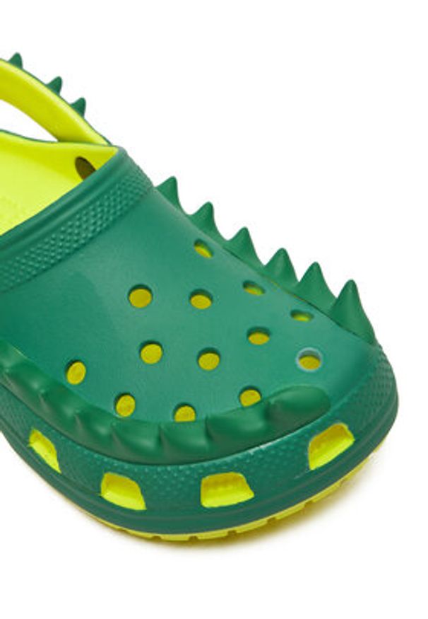Crocs Klapki Classic Spikes Clog K 210010 Zielony. Kolor: zielony