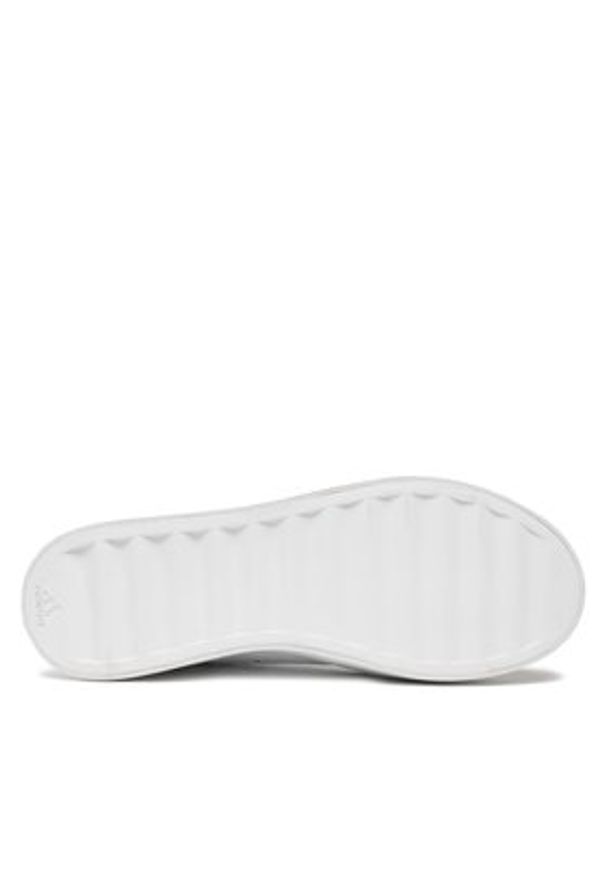 Adidas - adidas Sneakersy Znsored Hi IE9417 Biały. Kolor: biały. Materiał: skóra