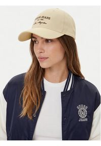 Guess Jeans Czapka z daszkiem CWBEO-GJ-U3-004-SS26 Beżowy. Kolor: beżowy. Materiał: bawełna #4