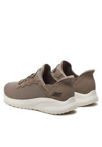 skechers - Skechers Sneakersy Bobs Sport Squad Chaos 117500/TPE Beżowy. Kolor: beżowy. Materiał: mesh, materiał. Model: Skechers Sport #3