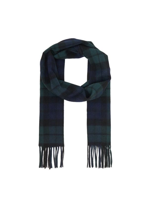 Barbour Szalik New Check Tartan USC0137NY91 Zielony. Kolor: zielony. Materiał: wełna, materiał