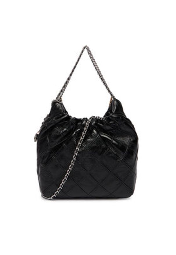 Tory Burch Torebka Fleming 164022 Czarny. Kolor: czarny. Materiał: skórzane