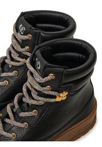 Pollini Botki SA21274G0LTH400A Czarny. Kolor: czarny. Materiał: skóra