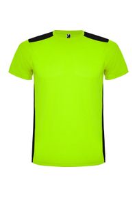 ROLY - Koszulka Sportowa Z Krótkim Rękawem Dla Dorosłych Unisex Detroit. Kolor: czarny, wielokolorowy, zielony. Długość rękawa: krótki rękaw. Długość: krótkie. Sport: turystyka piesza #1