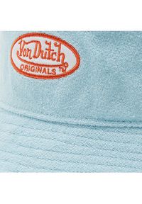 Von Dutch Kapelusz Bucket 7050035 Niebieski. Kolor: niebieski. Materiał: materiał