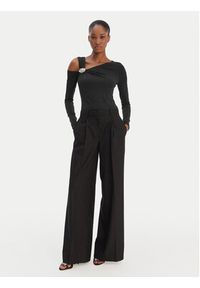 Marciano Guess Bluzka 6RGP02 6262Z Czarny Slim Fit. Kolor: czarny. Materiał: syntetyk #2