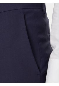 Hugo - HUGO Garnitur Henry/Getlin232X 50547345 Granatowy Slim Fit. Kolor: niebieski. Materiał: wełna