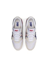 Buty do chodzenia męskie Asics Lyte Classic. Zapięcie: sznurówki. Kolor: biały, wielokolorowy, niebieski. Materiał: materiał, tkanina, syntetyk. Szerokość cholewki: normalna. Sport: turystyka piesza