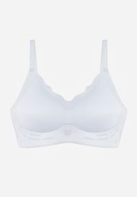 Born2be - Niebieski Usztywniany Biustonosz Bezszwowy Bez Fiszbin Pretiona. Kolor: niebieski. Materiał: materiał #6