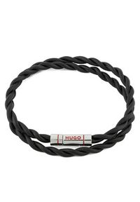Hugo - HUGO Bransoletka 50552596 Czarny. Kolor: czarny #3