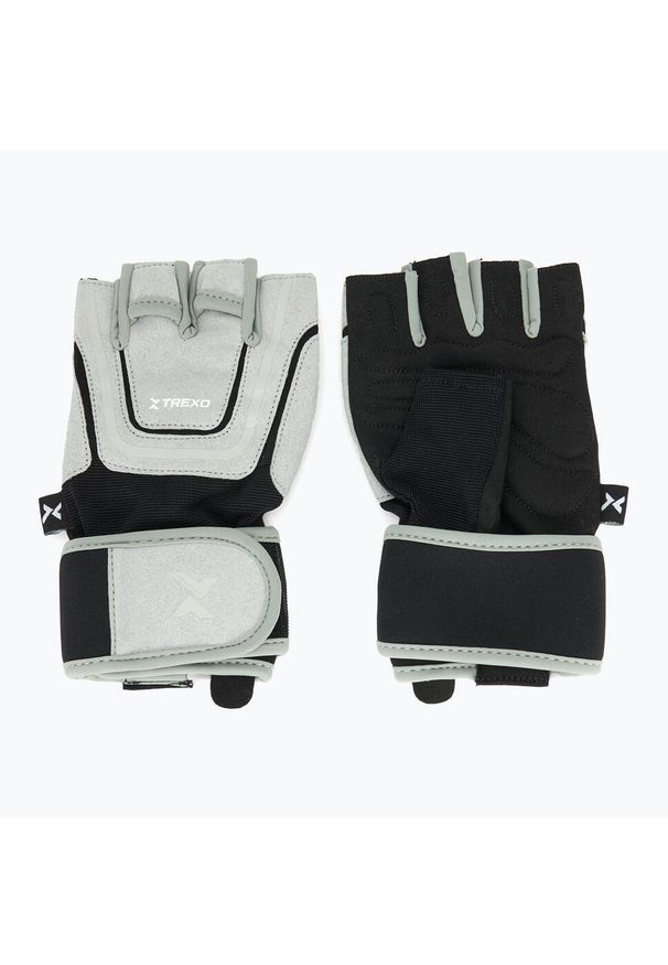 Rękawiczki na siłownie TREXO GG2. Kolor: biały. Sport: fitness