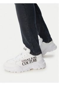 Versace Jeans Couture Sneakersy 79YA3SC1 Biały. Kolor: biały. Materiał: skóra #4