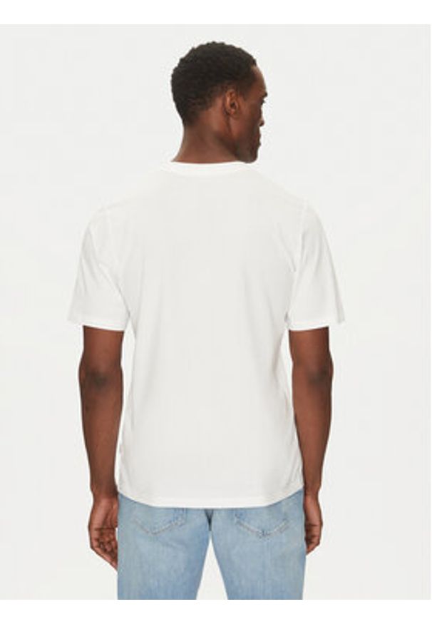 Jack & Jones - Jack&Jones T-Shirt Split Graphic 12273000 Biały Regular Fit. Kolor: biały. Materiał: bawełna