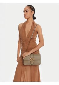Pinko - PINKO Torebka Love One Classic ST.CL Al 25-26 PLTT 105857 A0F1 Szary. Kolor: szary. Materiał: skórzane #1
