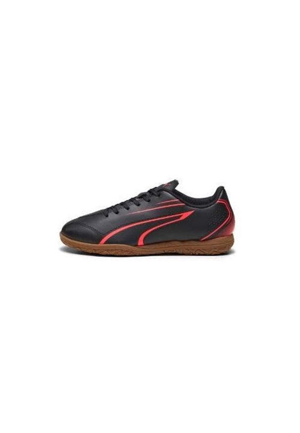 Buty piłkarskie dla dzieci Puma Vitoria It. Kolor: czarny. Materiał: syntetyk, materiał. Szerokość cholewki: normalna. Sport: piłka nożna