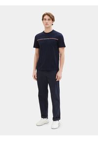 Tom Tailor T-Shirt 1037803 Granatowy Regular Fit. Kolor: niebieski. Materiał: bawełna #5