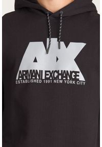 Armani Exchange - BLUZA ARMANI EXCHANGE. Typ kołnierza: kołnierzyk stójkowy, kaptur. Styl: klasyczny #5