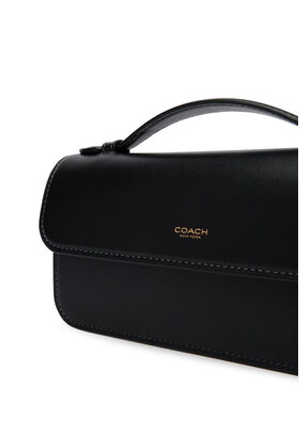 Coach Torebka Elora CCY30 Czarny. Kolor: czarny. Materiał: skórzane