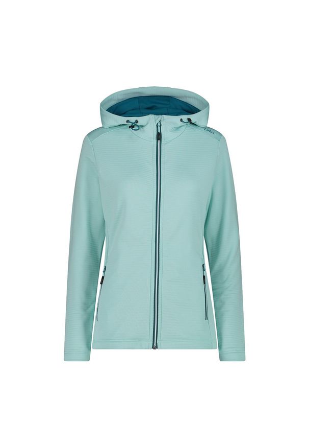 Bluza damska turystyczna CMP 31E1836. Kolor: niebieski. Materiał: polar. Sport: turystyka piesza