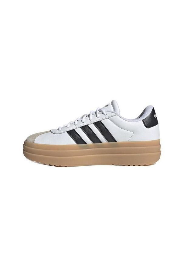 Buty Kobieta Adidas Vl Court biały. Okazja: na co dzień. Kolor: biały