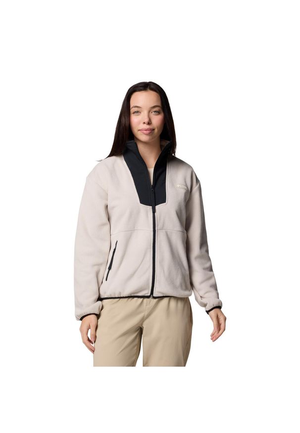 columbia - Polar Columbia Sequoia Grove. Kolor: beżowy. Materiał: polar. Sport: turystyka piesza