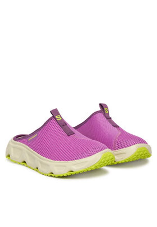 salomon - Salomon Klapki Reelax Slide 6.0 L47994900 Fioletowy. Kolor: fioletowy. Materiał: materiał