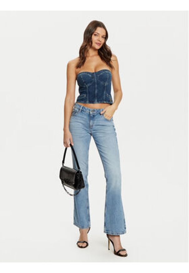 Guess Jeans Jeansy W5RA1SD5M4A Niebieski Regular Fit. Kolor: niebieski