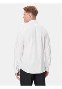 Versace Jeans Couture Koszula 79GALKS2 CN00K Biały Slim Fit. Kolor: biały. Materiał: bawełna #5
