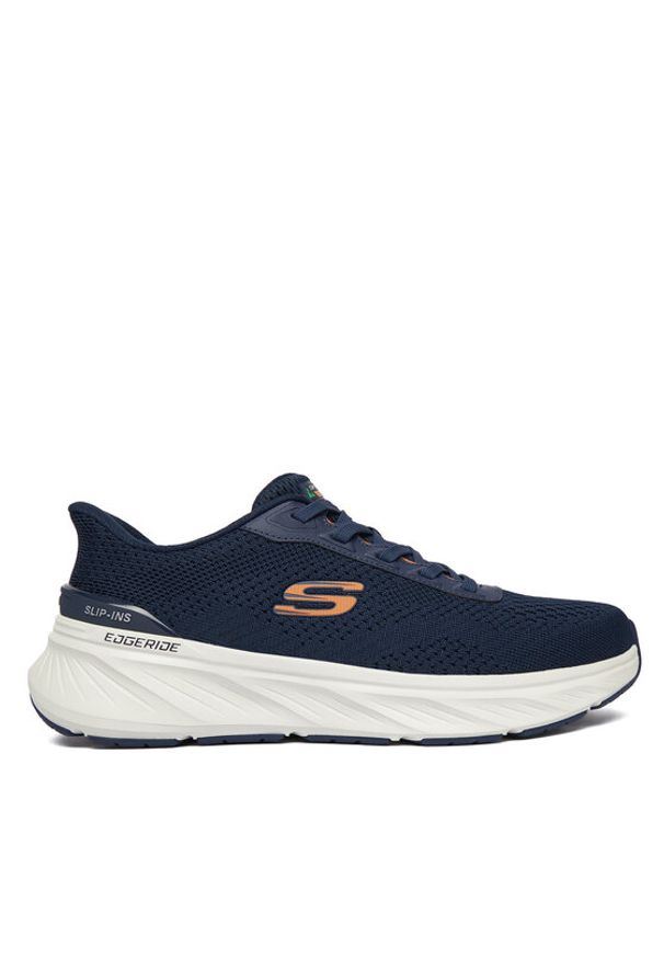 skechers - Skechers Sneakersy Edgeride 232846 NVOR Granatowy. Kolor: niebieski. Materiał: materiał