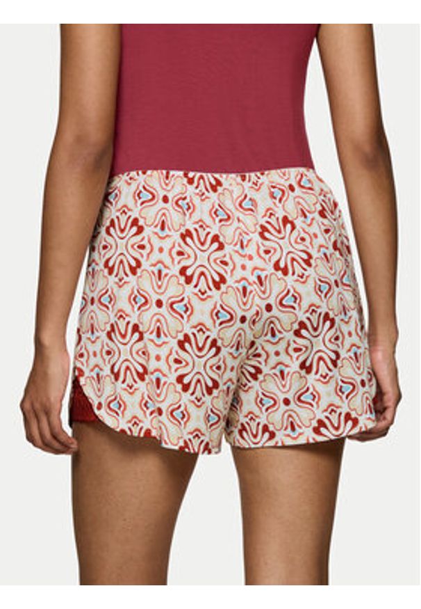 Triumph Szorty piżamowe Aura Spotlight 10221415 Kolorowy Relaxed Fit. Wzór: kolorowy