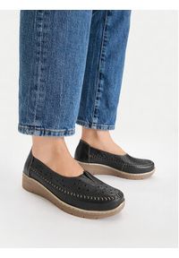Go Soft Półbuty CEO-WI23-REBECA-23 Czarny. Kolor: czarny. Materiał: skóra #4