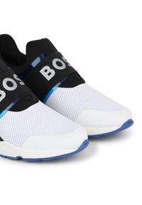 BOSS - Boss Sneakersy J50853 S Niebieski. Kolor: niebieski. Materiał: materiał, mesh #4
