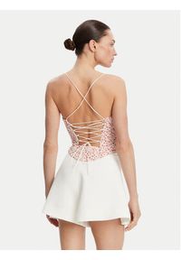 BARDOT Top Estie Embroidered 59828TB Kolorowy Slim Fit. Materiał: syntetyk. Wzór: kolorowy #3
