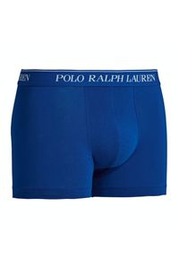 Ralph Lauren - RALPH LAUREN - Bawełniane bokserki (3-pack). Stan: obniżony. Kolor: niebieski. Materiał: bawełna