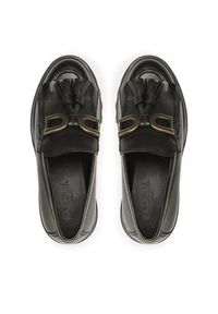 Badura Loafersy 22SS24 Czarny. Kolor: czarny. Materiał: skóra #4